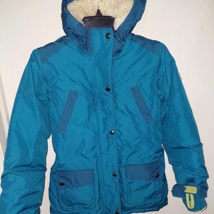 Lands' End Girls Expedition Blue Parka